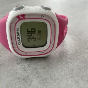 Garmin Forerunner 10 GPS Sport Running Watch-Pink/White